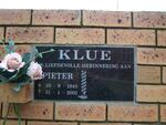 KLUE Pieter 1940-2001