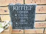 RETIEF Loffie 1926-2005 & Sus 1932-