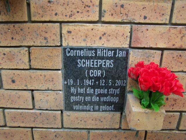 SCHEEPERS Cornelius Hitler Jan 1947-2012