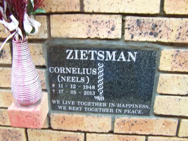 ZIETSMAN Cornelius 1948-2013