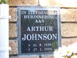 JOHNSON Arthur 1930-2002