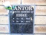 CANTOR Eddie 1937-2012