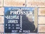 PROSSER George James 1921-2010