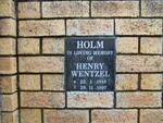 HOLM Henry Wentzel 1918-1997