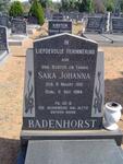 BADENHORST Sara Johanna 1912-1984
