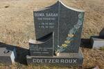 ROUX Sarah, Coetzer nee POTGIETER 1907-1997