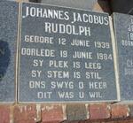 RUDOLPH Johannes Jacobus 1939-1984