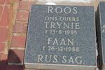 ROOS Faan -1988 & Trynie -1985
