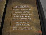 HARE William 1850-1915 & Sarah Ellen Sophia 1853-1919 :: HARE Sydney 1876-1876 :: HARE Leonard 1878-1878