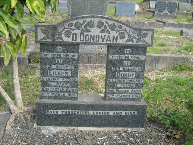 O'DONOVAN Donny -1957 & Eileen -1985