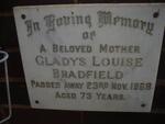 BRADFIELD Gladys Louise -1968