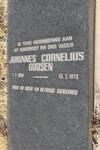 GOOSEN Johannes Cornelius 1904-1972