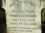 HENRY Thomas E. 1856-1902