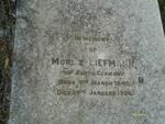LIEFMANN Moritz 1840-1906