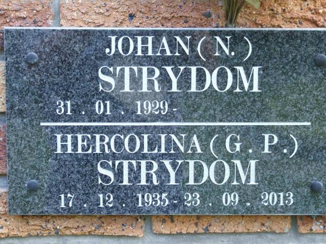 STRYDOM N. 1929- & G.P. 1935-2013