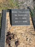 TALJAARD Baba 1945-1945