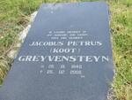 GREYVENSTEYN Jacobus Petrus 1945-2005