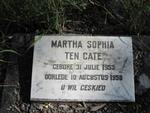 CATE Martha Sophia, ten 1953-1959