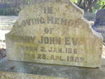 EVANS Harry John 1868-1925