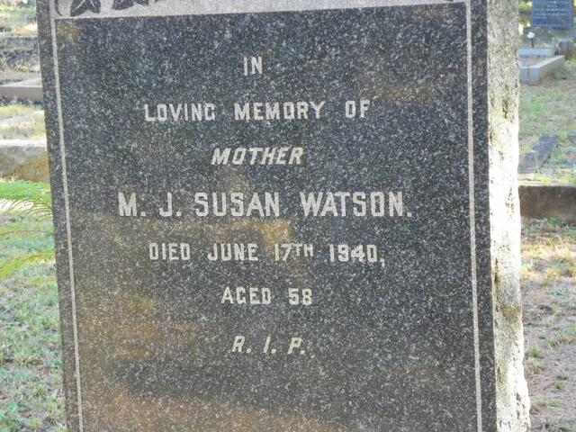 WATSON M.J. Susan -1940
