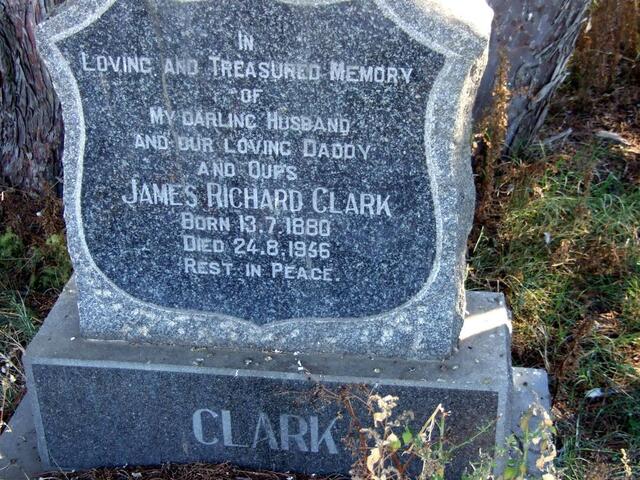 CLARK James Richard 1880-1956