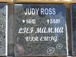 ROSS Judy 1922-2011