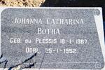 BOTHA Abraham Stephanus 1883-1970 & Johanna Catharina 1887-1952