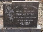 NAUDÉ Stephanus Petrus 1900-1974