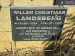 LANDSBERG Willem Christiaan 1924-2002