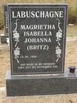 LABUSCHAGNE Magrietha Isabella Johanna nee BRITZ 1950-