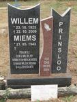 PRINSLOO Willem Jacobus 1925-2009 & Miems 1943-
