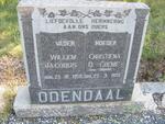 ODENDAAL Willem Jacobus -1958 & Christiena D. CROUSE -1955