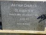 SLAUGHTER Arthur Charles -1925