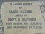 ELPHICK Alice Aldine 1879-1950