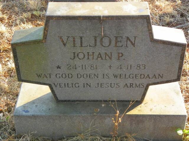 VILJOEN Johan P. 1981-1983