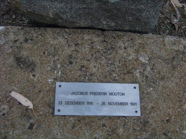 MOUTON Jacobus Frederik 1816-1901