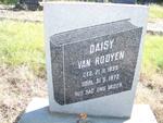 ROOYEN Daisy, van 1895-1973
