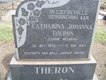 THERON Catharina Johanna nee WEILBACH 1876-1963