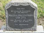 ZYL Magdalena Gertruida, van nee SWART 1904-1948