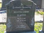 KLOPPER Heletta Levina 1914-1978