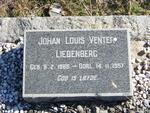LIEBENBERG Johan Louis Venter 1886-1957