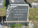 TERBLANCHE A.W. 1906-1969