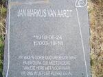 AARDT Jan Markus, van 1918-2003