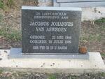 ASWEGEN Jacobus Johannes, van 1946-1999
