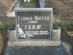DREYER Esther 1918-1997