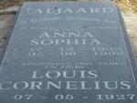 TALJAARD Louis Cornelius 1927- & Anna Sophia 1933-1998
