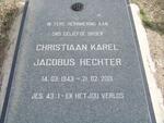 HECHTER Christiaan Karel Jacobus 1943-2001