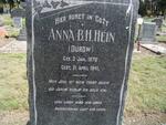 HEIN Anna B.H. nee DUROW 1870-1941