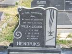 HENDRIKS Willem Jacobus 1919-1978