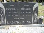 LABUSCHAGNE Frederick J.1906-1989 & Elizabeth 1912-1981